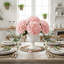 3 hortensias artificiels, hortensia en soie artificielle avec longues tiges, décoration de mariage, centres de table, décorations de fête-78659558
