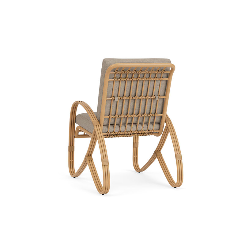 Riviera Outdoor Lounge Chair, Demo Oatmeal