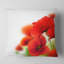 Fantastic Poppy Flowers on White - coussin à imprimé floral-29892364-29892360