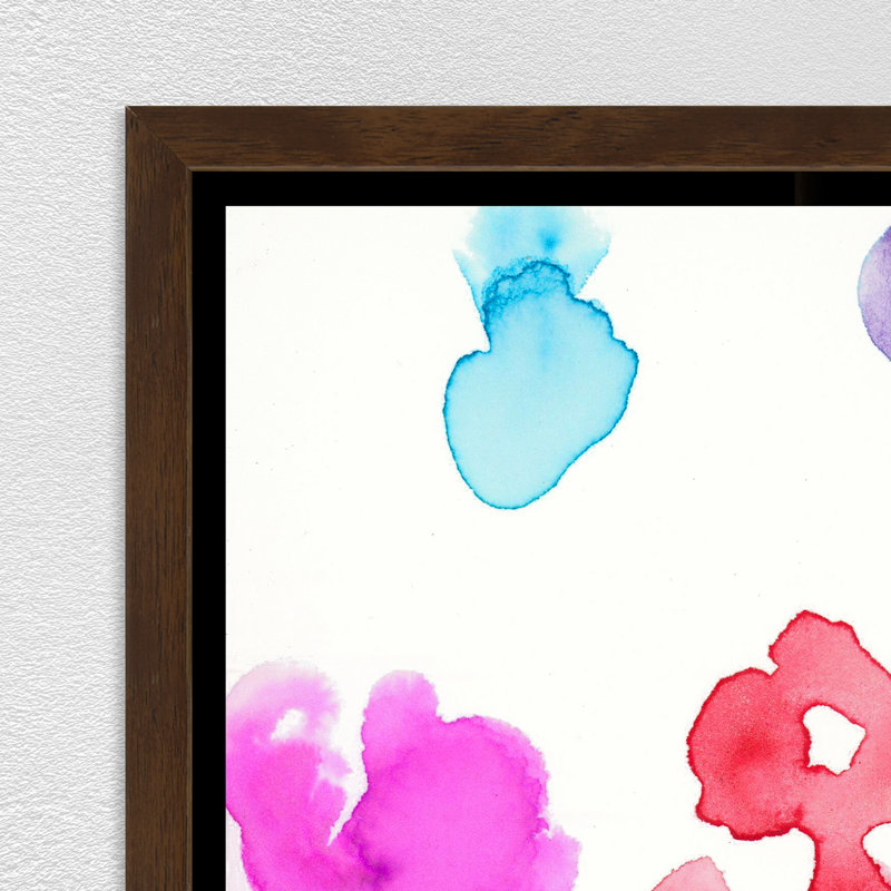 «A Lovely Time» par Victor Ryan, peinture sur toile à cadre flottant, H 52,75 po x l 37,75 po, Couche de verre