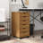Jennarae MOSS 6-Drawer Chest with Wheels, Solid Pinewood-152338195