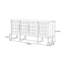 Ash American Style Minimalist Storage Cabinet