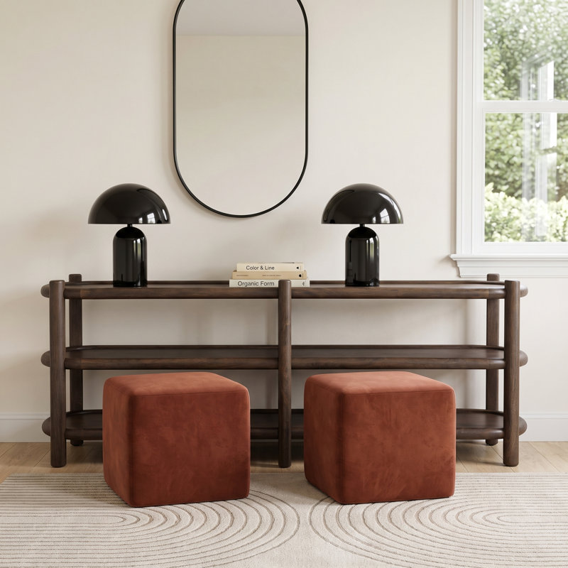 Carbry 80'' Solid Wood Console Table