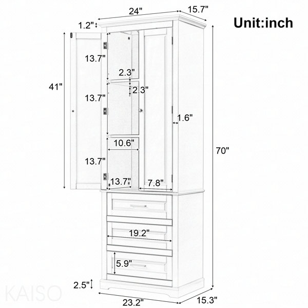 Dimensions du produit