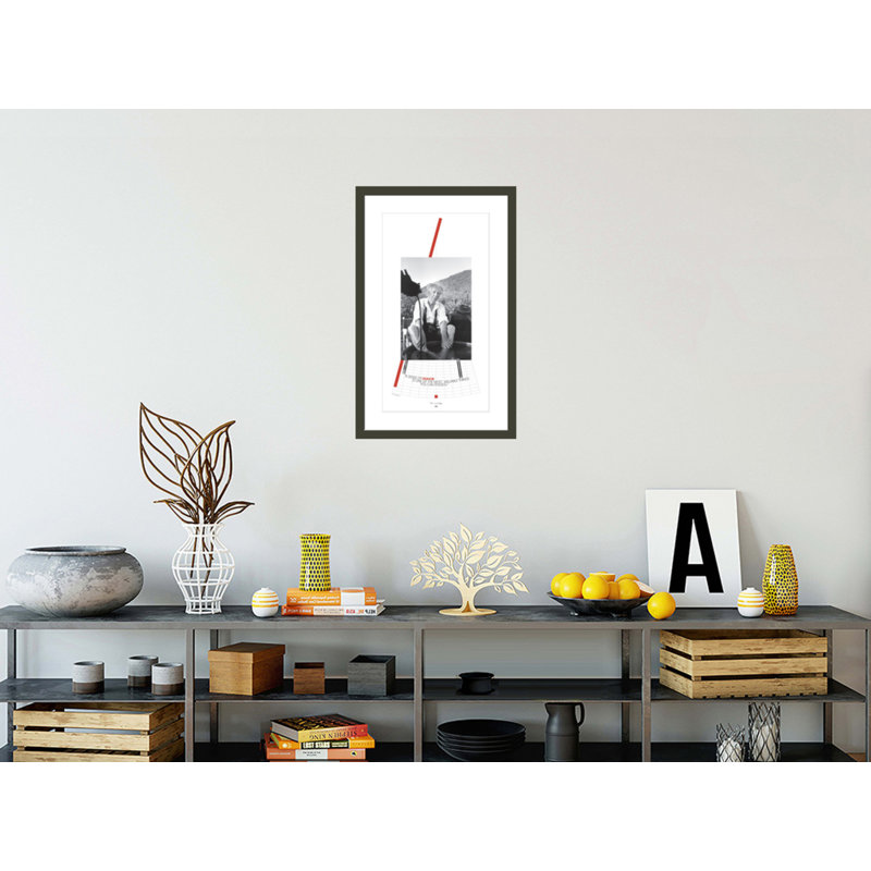 «A Sense of Humor» par Frank Lloyd Wright - Reproduction giclée encadrée, H 29,5 po x l 18,69 po