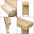 Rustic Narrow Console Table With Rattan Accent &2 Drawers, Entryway Table-111500844