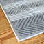 Tapis gris à rayures-810659099