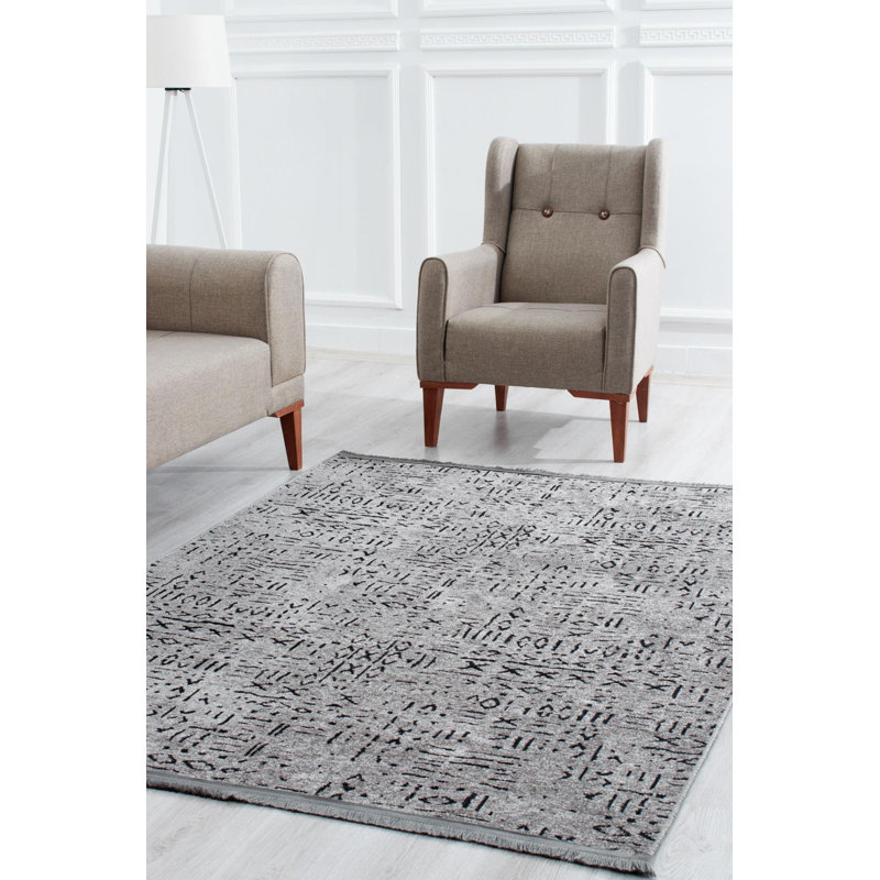 Tapis Crystallee avec envers antidérapant, Carré 6 pi 7 po