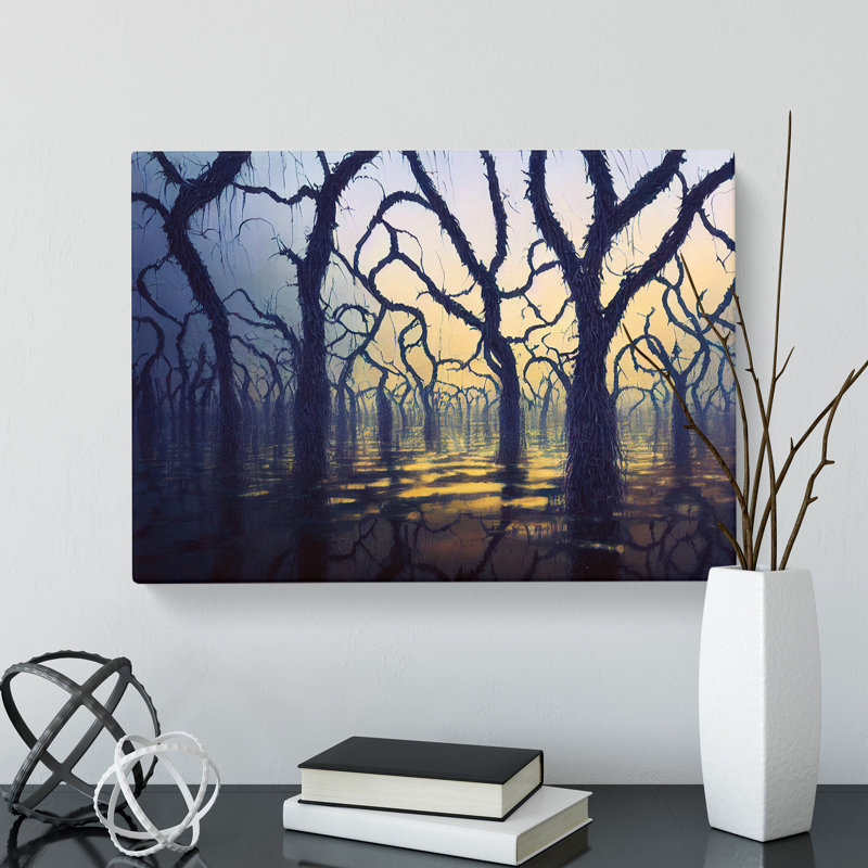 Beauteous Bare Trees - Wrapped Canvas, 50cm H x 76cm W x 3cm D