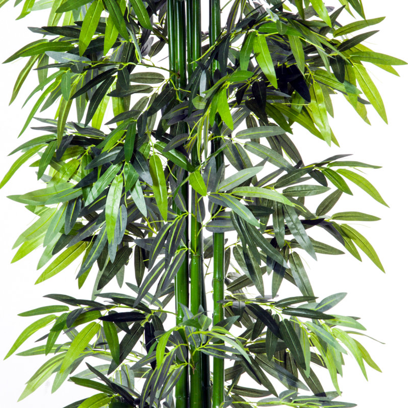 180cm Faux Bamboo Plant in Cement Pot