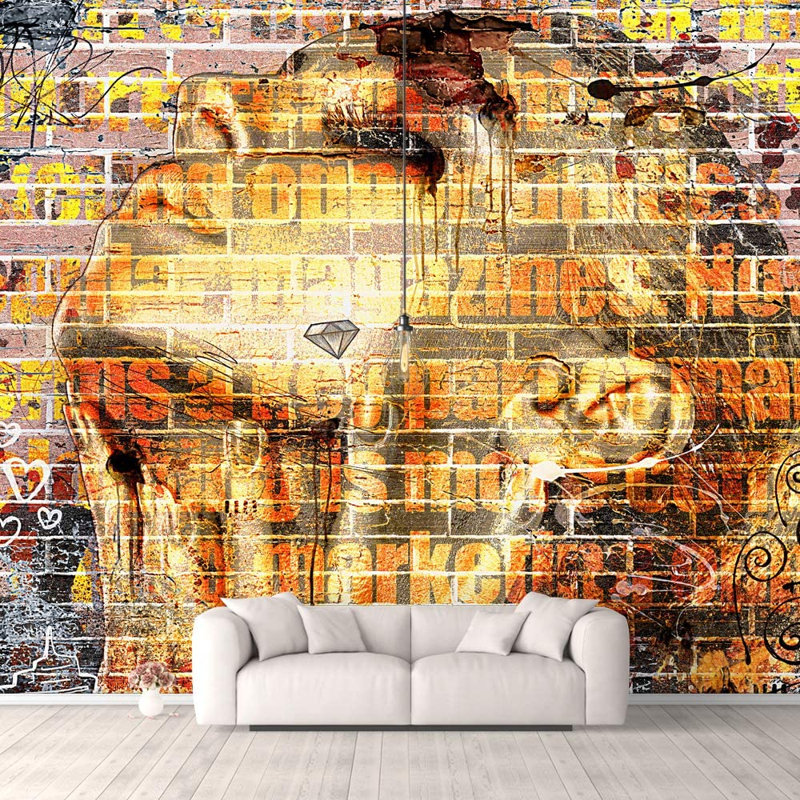 Peinture murale vibrante Graffi Street Paint, L 8,33 pi x L 12 pi