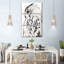 Chouette effraie blanche sur toile, 3 pièces-569533715