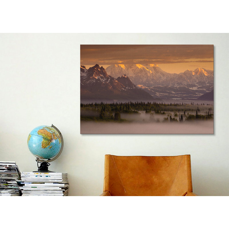 « ambiances of denali », reproduction de photo, Toile, H 12 po x l 18 po x P 1,5 po
