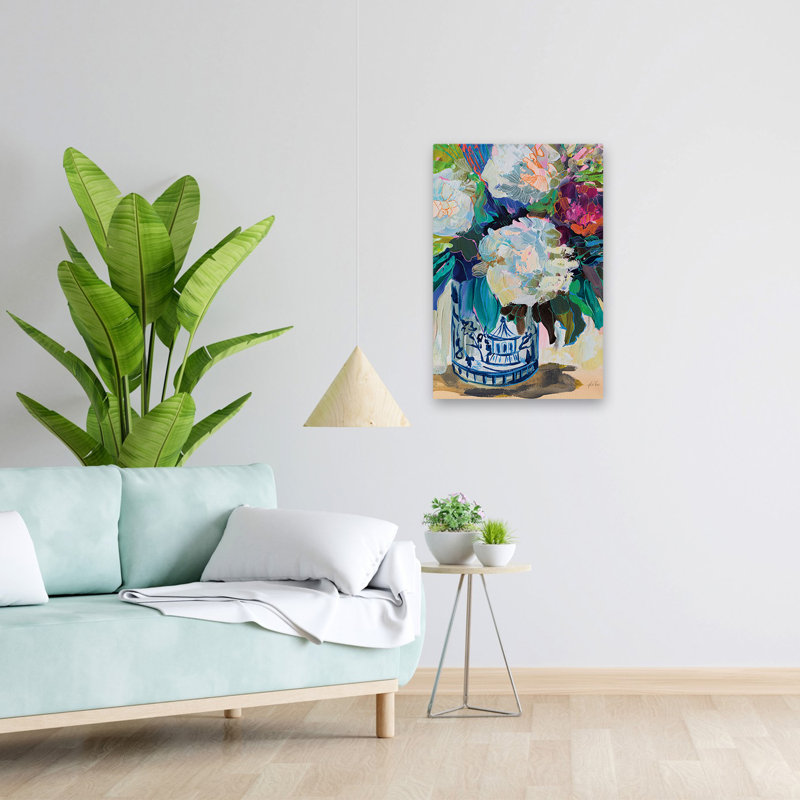 Contemporain et BCBG August Bloom, H 24 po x l 16 po