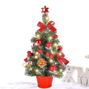 15.74" Tabletop Mini Christmas Tree