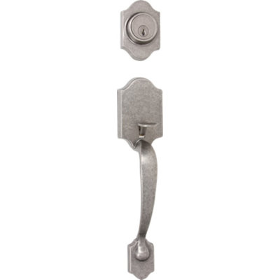 Callan By Delaney Chatham Single Cylinder Handleset with Saxon Knob interior