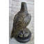 Statue statue de fauve en bronze Guardian Eagle Hawk 12 po x 9 po