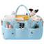 Organisateur de couches portatif avec diviseurs amovibles, rangement pour chambre de bébé grande capacité-1011867918