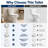 ADA Height Elongated Toilet – Soft Close Seat, 1.28 GPF Siphonic Flush, 12″ Rough-In