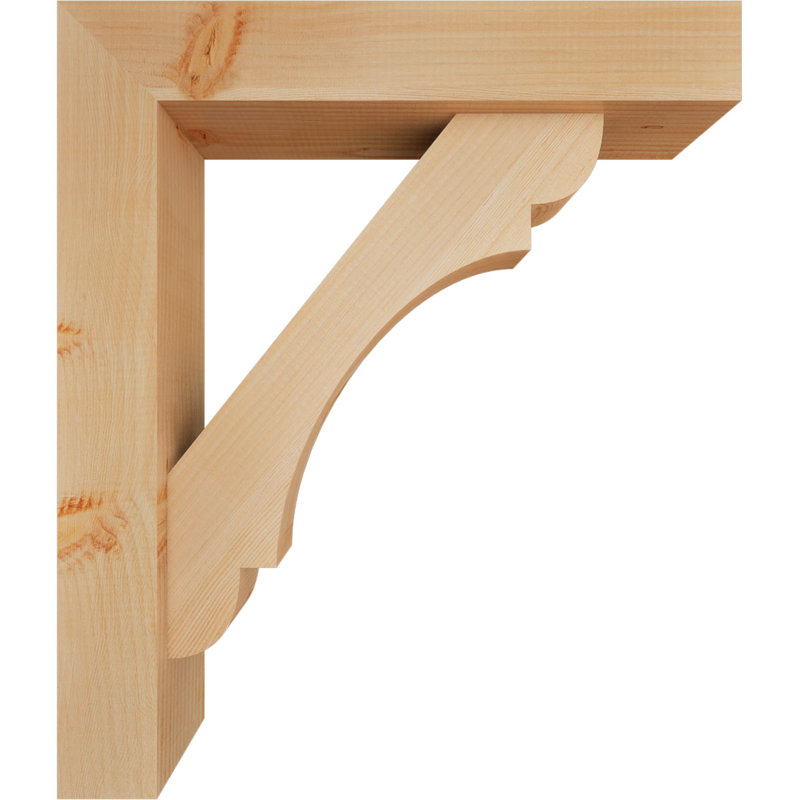 Support de bloc olympique avec entretoise décalée, 28 x 24, Sapin Douglas de l 5 1/2 po (lisse)