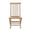 Bristol Folding Teak Patio Dining Chair