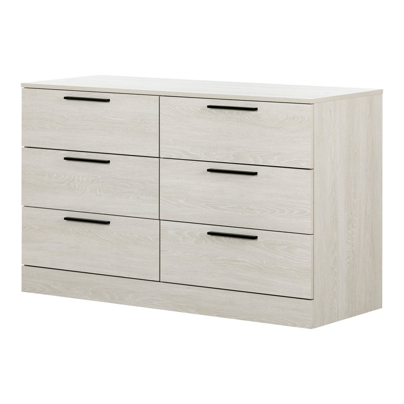 Step One Essential 6-Drawer Dresser, Winter Oak