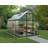 Palram - Canopia Mythos 6' W x 4' D Walk-In Hobby Twin Wall Polycarbonate Aluminum Frame Greenhouse Kit with Roof Vent - Green-278146428-349643263
