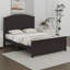 Lit plateforme avec tête et pied de lit Curl Design-1106202035