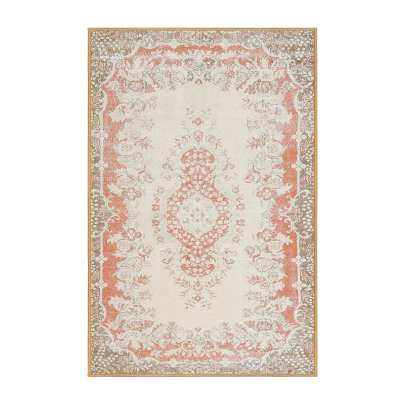 Oriental Indoor Rug, Rectangle 5' x 7'