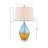 Cortina Ombre Glass Table Lamp, Set of 2