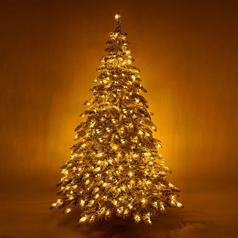 Arbre de Noël artificiel lumineux 7,5 pi