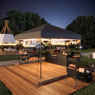 Pop Up Canopy, Beach Ten with One Push Setup, Heavy Duty Outdoor Instant Canopy Tent