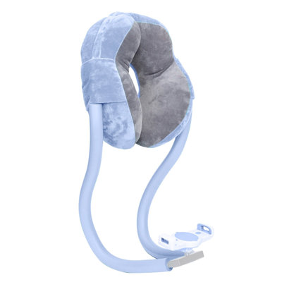 Mobile phone rack 360° Phone & Tablet Pillow,2in1 Memory Foam U Shaped Travel Sleep Neck Support Back Cushion