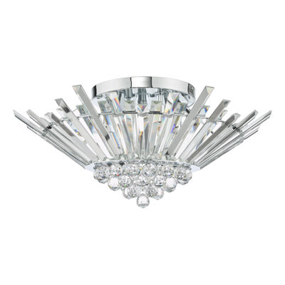 Azelle Cyrstal Flush Mount