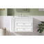 Meuble-lavabo mural moderne avec lavabo, panneau de fibres à densité moyenne et céramique, conception peu encombrante