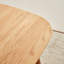 Burlywood Solid Wood Rectangular Coffee Table