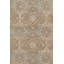 Hand Knotted Silk Area Rug in Brown
