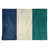 Bleu marine / crème / vert