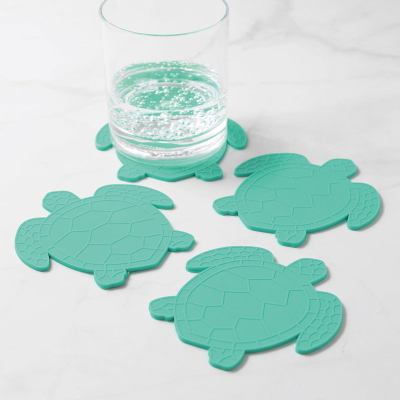 Silicone 4 Piece Coaster Set