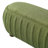 Mokade Modern Minimalist Boucle Oval Upholstered Ottoman with Rubberwood Legs-123514302