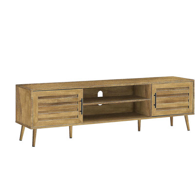 Meuble télé, console de 72 po, meuble multimédia, meuble de rangement