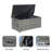 Large Outdoor Wicker Storage Box – Frame, Waterproof Liner, Dual Gas Lifts-115593832-115593831
