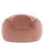 icon Kingston Classic Velvet Bean Bag Chair Taupe Bean Bags-73196943