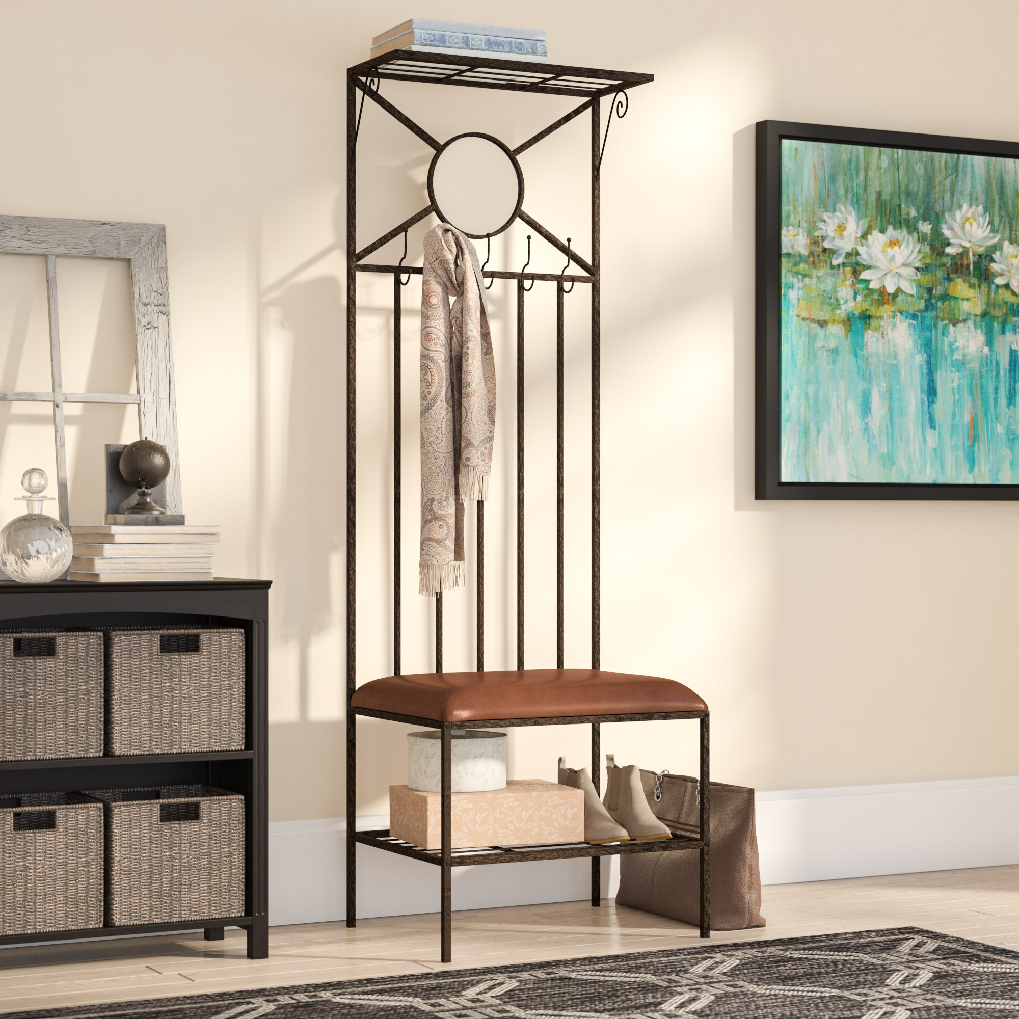 Charlton Home Belknap Hall Tree & Reviews Wayfair Canada