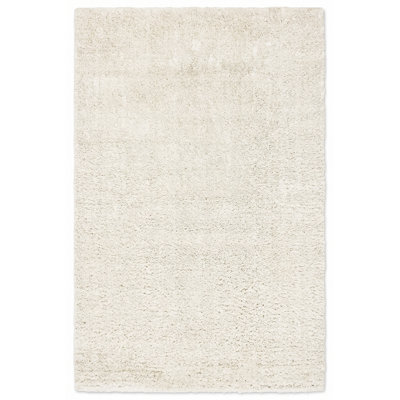 Rug Branch 5' X 8' (5'3" X 7'7") Tonal/Solid Indoor Area Rug, Cream , Contemporary Modern - Living Room, Bedroom, Dining Room, And Kitchen