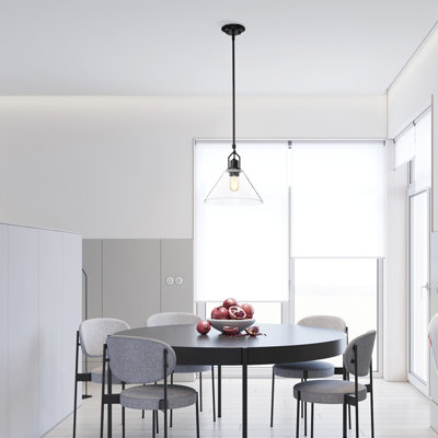 Luminaire suspendu conique à 1 lumière June