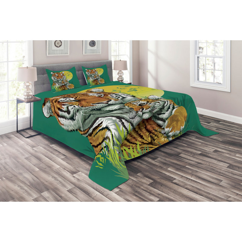 Eclectic Polyester Coverlet