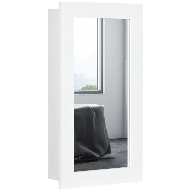 Armoire à pharmacie murale kleankin, blanc, miroir