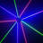 9 Eyes RGB Moving Spider Beam Laser Light Profession DMX DJ Party Stage Lighting