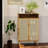 Shoe Storage Cabinet Free Standing Large Capacity Rattan Shoe Storage Organizer